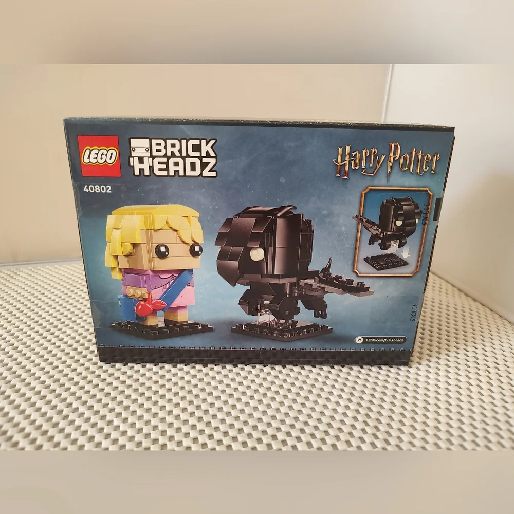Lego 40802 Luna Lovegood & Thestral Figures Brick Headz Harry Potter NWT - Picture 3 of 3